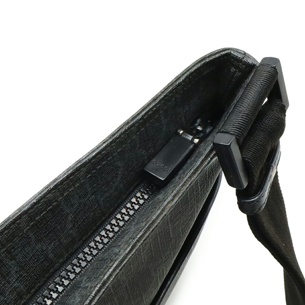 GUCCI Authentic Black Leather Shoulder Bag - Picture 7 of 9